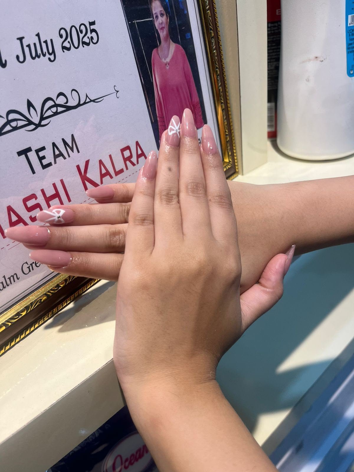Finished nails